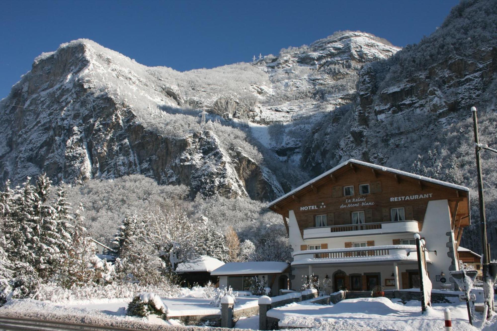 Le Relais Du Mont Blanc Hotell Magland Eksteriør bilde