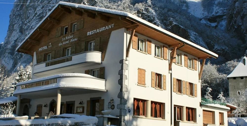 Le Relais Du Mont Blanc Hotell Magland Eksteriør bilde