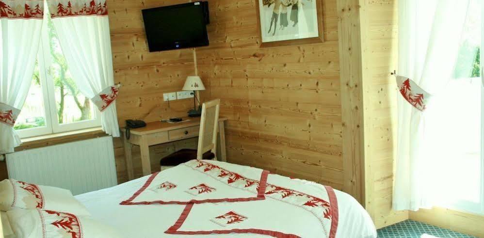 Le Relais Du Mont Blanc Hotell Magland Eksteriør bilde