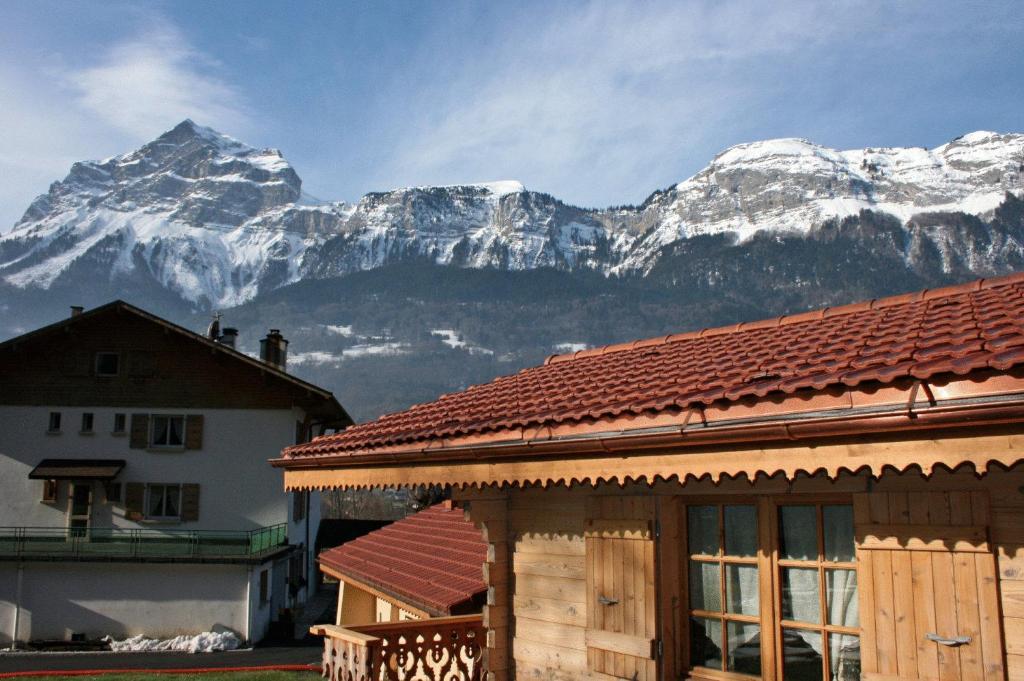 Le Relais Du Mont Blanc Hotell Magland Eksteriør bilde