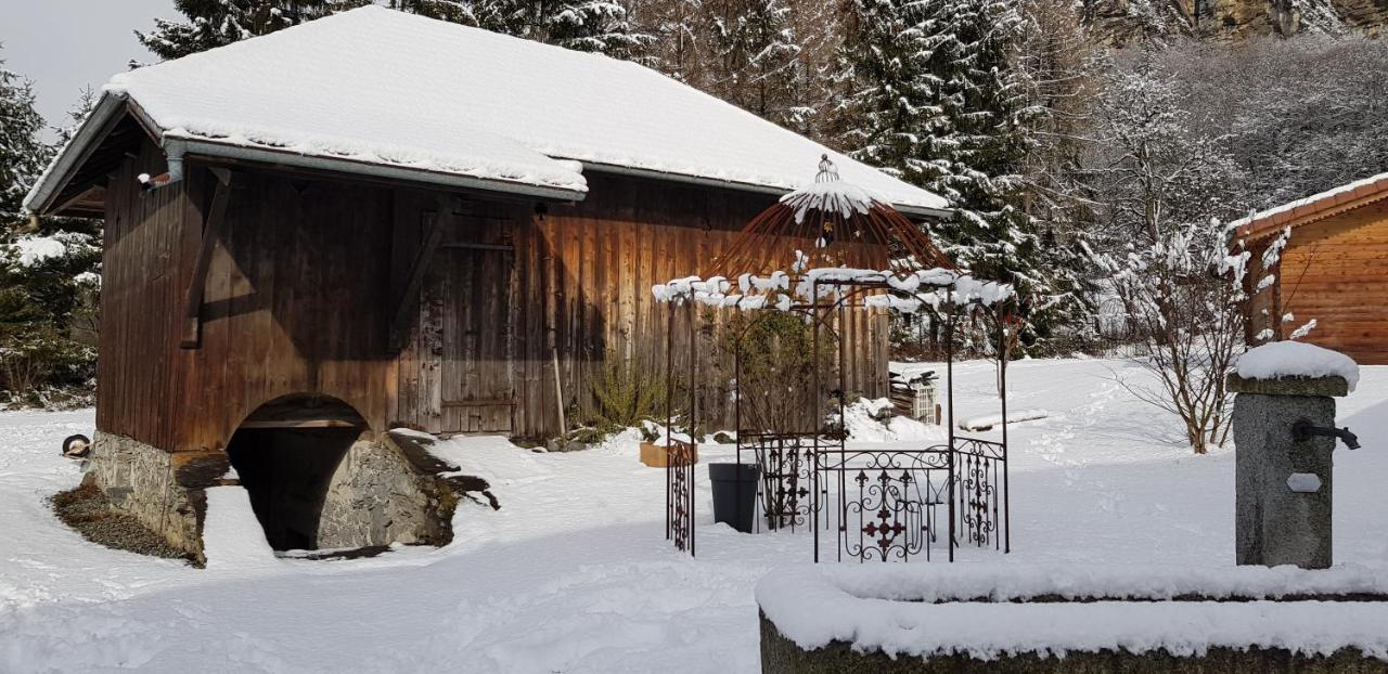 Le Relais Du Mont Blanc Hotell Magland Eksteriør bilde
