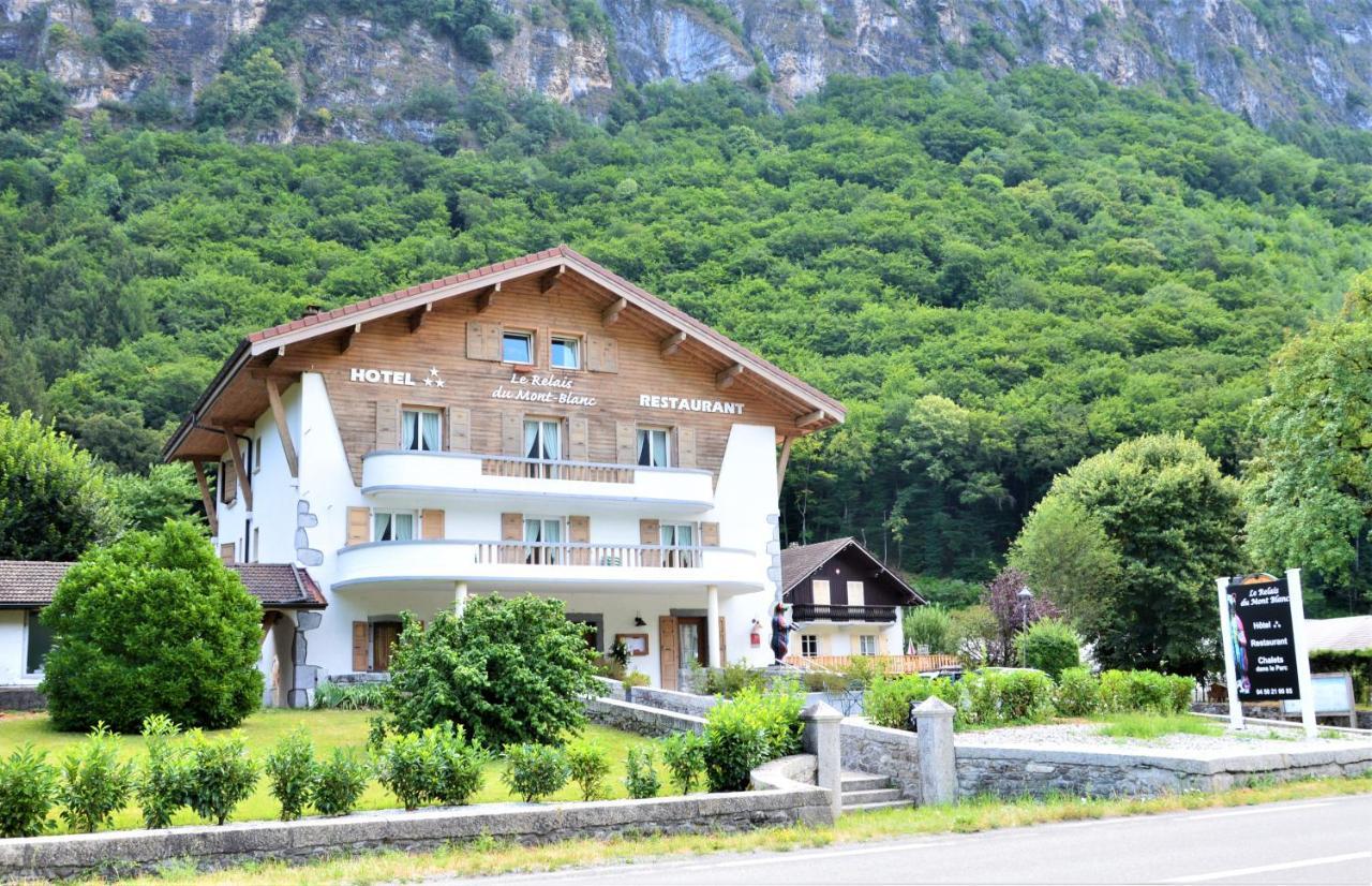 Le Relais Du Mont Blanc Hotell Magland Eksteriør bilde