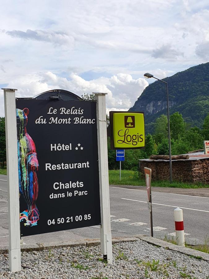 Le Relais Du Mont Blanc Hotell Magland Eksteriør bilde