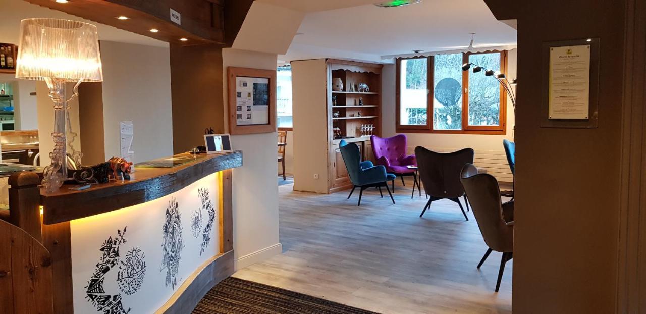 Le Relais Du Mont Blanc Hotell Magland Eksteriør bilde